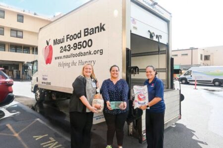 Maui Health donates turkeys, rice to food bank for holidays